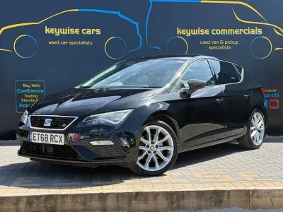 Used Seat Leon FR Sport 150 HP (110 kW) 2019 Black Hatchback