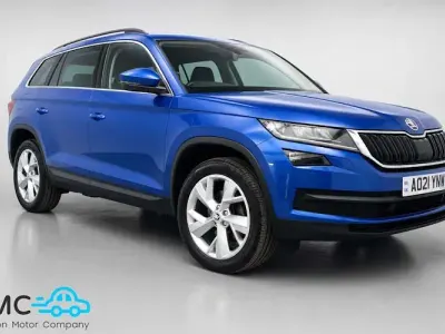 Used Skoda Kodiaq SE L 150 HP (110 kW) 2021 Blue SUV