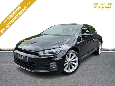 Used VW Scirocco GT 180 HP (132 kW) 2017 Black Coupe