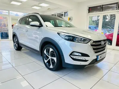 Used Hyundai Tucson Premium SE 2015 Silver SUV