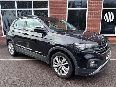 Black Used 2020 VW T-Cross SE SUV | £9,500 (Fair price)
