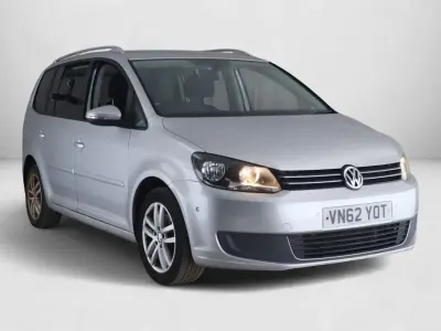 Used VW Touran SE 105 HP (77 kW) 2012 Silver MPV