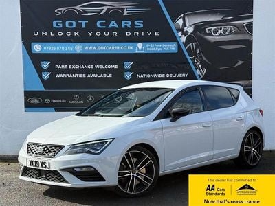 Used Seat Leon CUPRA 290 HP (213 kW) 2019 White Hatchback