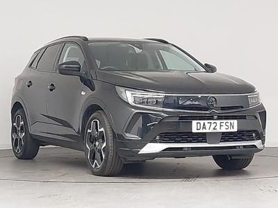 Used Vauxhall Grandland X Ultimate 2022 Black SUV