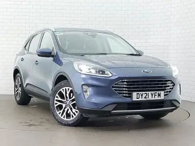 Used Ford Kuga Titanium 150 HP (110 kW) 2021 Blue SUV