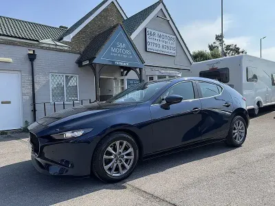 Used Mazda 3 Luxury 120 HP (88 kW) 2022 Blue Hatchback
