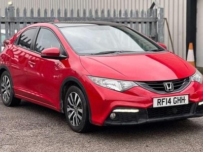 Red Used 2014 Honda Civic SR Hatchback | £2,590 (Fair price)