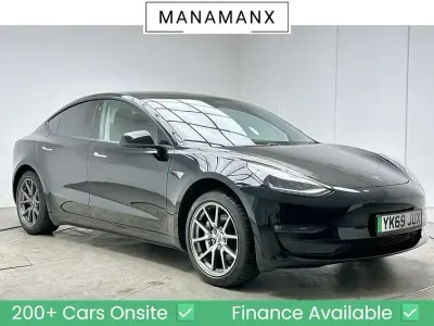 Used Tesla Model 3 Standard Range Plus 239 kW (325 HP) 2019 Black Sedan