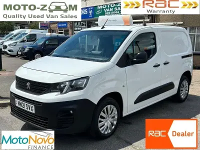 Used Peugeot Partner 131 HP (96 kW) 2021 White MPV