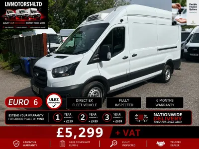 Used Ford Transit 130 HP (95 kW) 2022 White Van