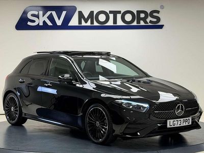 Used Mercedes A200 Exclusive 163 HP (119 kW) 2023 Black Hatchback