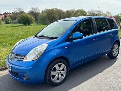 Used Nissan Note Tekna 110 HP (80 kW) 2007 Blue MPV