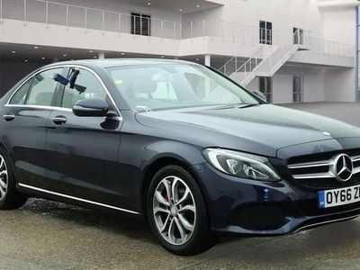 Used Mercedes C200 Premium 184 HP (135 kW) 2016 Blue Sedan