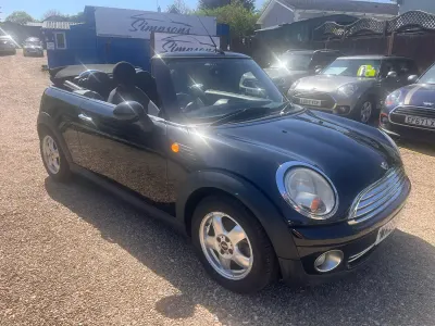 Used Mini Cooper Cabriolet 2009 Black Cabriolet