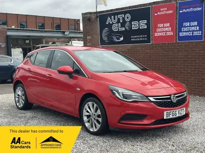Used Vauxhall Astra Design Edition 2016 Red Hatchback