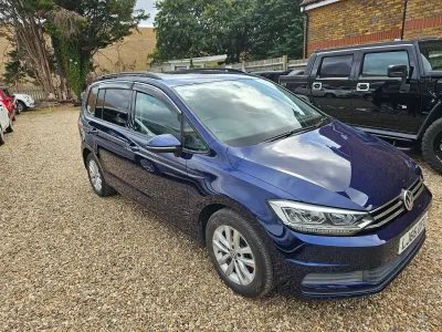 Used VW Touran SEL 2025 Blue MPV