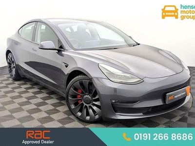 Grey Used 2021 Tesla Model 3 Performance Sedan | £18,599 (Fair price)