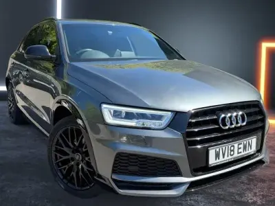 Begagnad Audi Q3 Black Edition 150 HK (110 kW) 2018 SUV