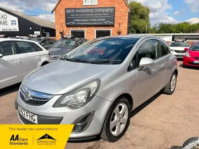 Used Vauxhall Corsa 2012 Silver Hatchback