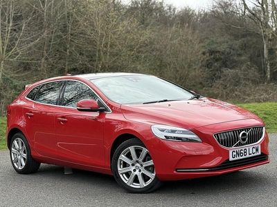 Used Volvo V40 Inscription 150 HP (110 kW) 2018 Red Hatchback