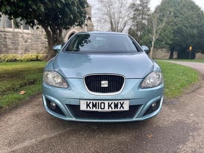 Used Seat Leon 85 HP (62 kW) 2010 Blue Hatchback