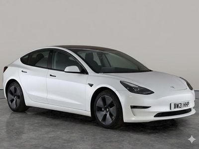 White Used 2021 Tesla Model 3 Long Range AWD Sedan | £13,695 (Fair price)
