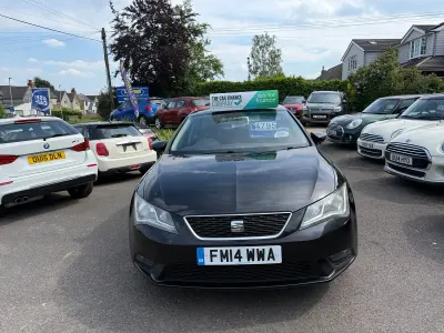 Begagnad Seat Leon SE 125 HK (91 kW) 2014 Svart Halvkombi