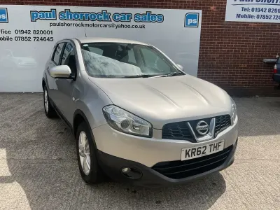 Used Nissan Qashqai Acenta 117 HP (86 kW) 2013 Silver SUV