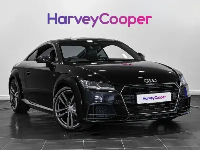 Used Audi TT S-Line 230 HP (169 kW) 2017 Black Coupe
