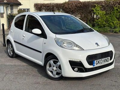 Second-hand Peugeot 107 Allure 68 CP (50 kW) 2013 Alb Hatchback