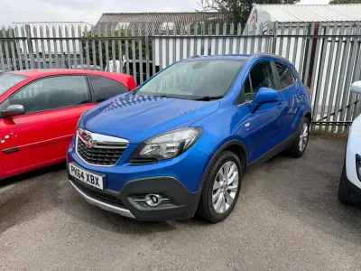 Used Vauxhall Mokka 115 HP (84 kW) 2014 Blue SUV