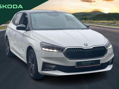 White Used 2025 Skoda Fabia Design Edition Hatchback | £18,249 (Fair price)