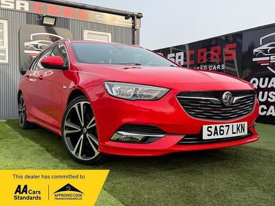 Used Vauxhall Insignia SRi 170 HP (125 kW) 2017 Red Estate