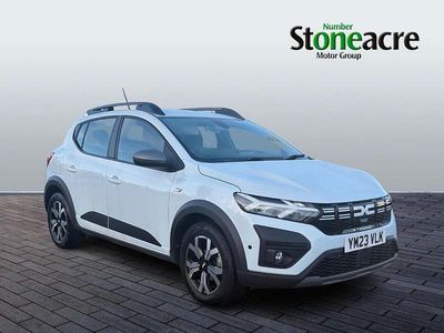 White Used 2023 Dacia Sandero Journey Hatchback | £13,041 (Fair price)