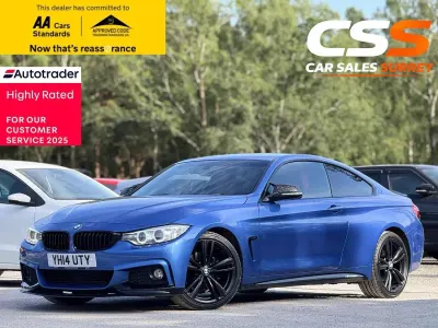 Used BMW 428 M Sport 245 HP (180 kW) 2014 Blue Coupe