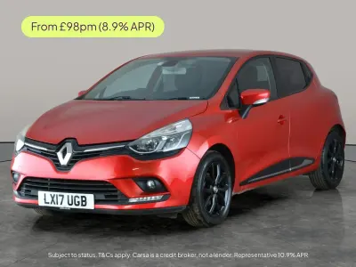 Used Renault Clio Dynamique 75 HP (55 kW) 2017 Red Hatchback
