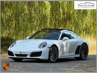 Used Porsche 991 2017 White Coupe