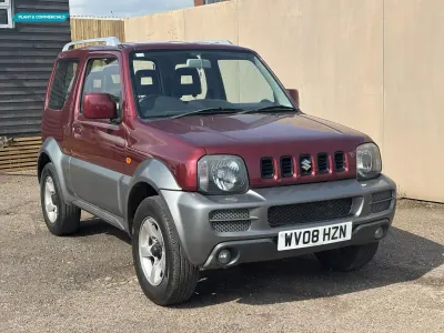 Używany Suzuki Jimny 85 KM (62 kW) 2008 Czerwony SUV