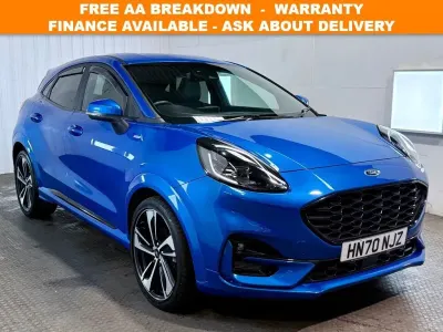 Used Ford Puma ST-Line X 125 HP (91 kW) 2020 Blue SUV