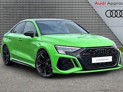 Used Audi RS3 Comfort 400 HP (294 kW) 2022 Green Sedan