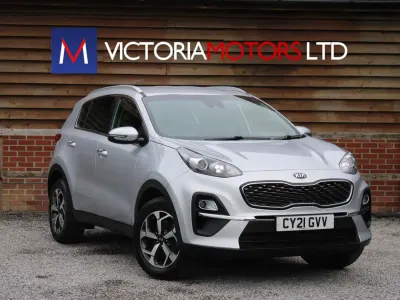 Used Kia Sportage 130 HP (95 kW) 2021 Silver SUV