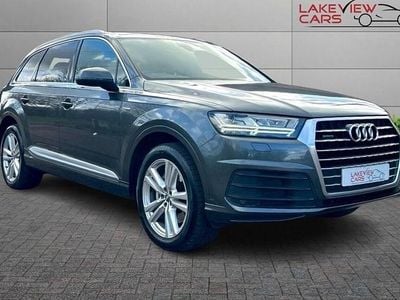 Grey Used 2016 Audi Q7 S-Line SUV | £18,745 (Fair price)