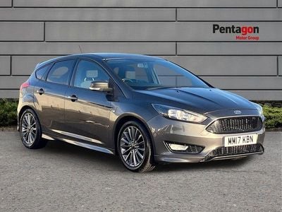 Grey Used 2017 Ford Focus ST-Line Hatchback | £6,995 (Good price)