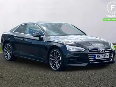 Second-hand Audi A5 190 CP (139 kW) 2017 Negru Coupe