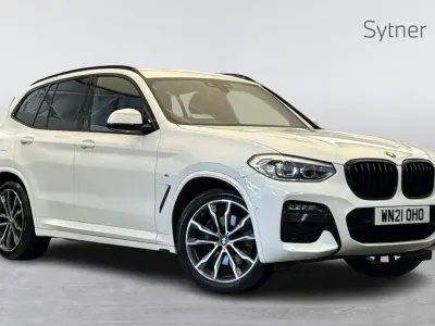 Used BMW X3 M Sport 286 HP (210 kW) 2021 White SUV