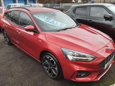 Used Ford Focus ST-Line X 155 HP (114 kW) 2021 Red Estate