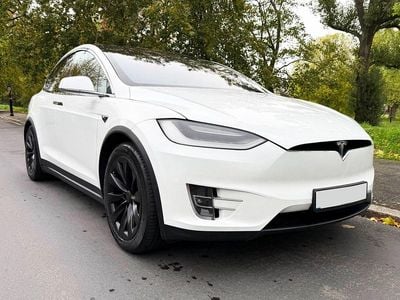 Used Tesla Model X Long Range AWD 306 kW (417 HP) 2020 White SUV