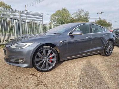 Used Tesla Model S 500 kW (680 HP) 2017 Silver Hatchback