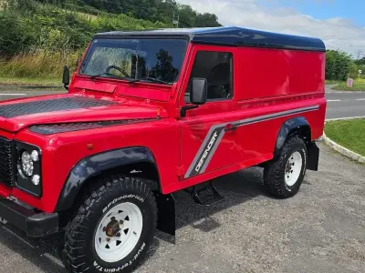 Used Land Rover Defender 1995 Red SUV