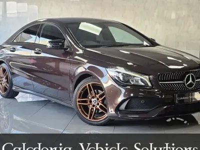 Usado Mercedes CLA200 AMG line 136 HP (100 kW) 2017 Castanho Sedan